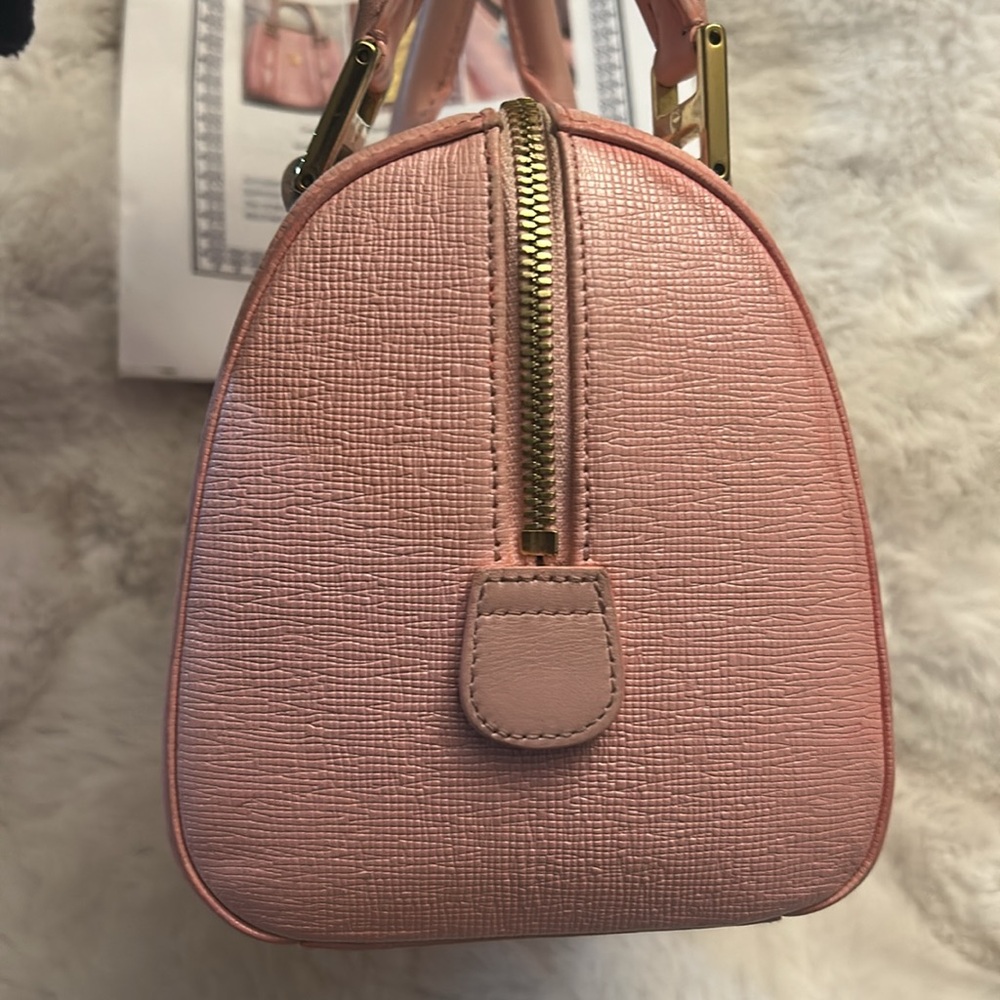 MCM Pink cute RARE Handbag with COA - Picture 7 of 17